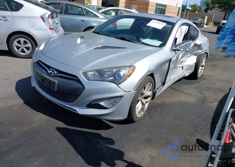 2014 Hyundai Genesis 3.8 Grand Touring z USA, uszkodzony, nr VIN KMHHU6KJ8EU118440